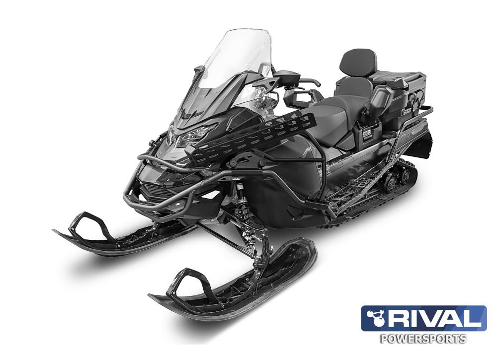 Snowmobile hood guard with GUN HOLDER SKI-DOO EXPEDITION REV GEN5 24″ (2025-) / LYNX COMMANDER RADIEN2 24″ (2025-)