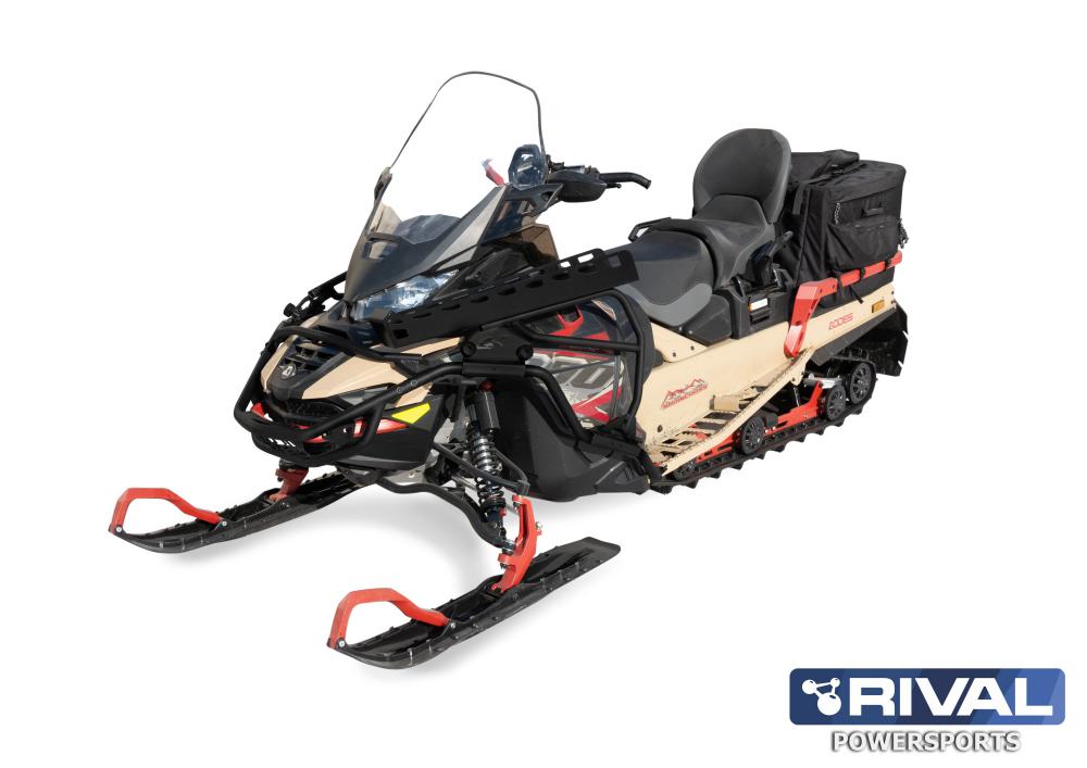 ODES Snowcross 1000 WT Snowmobile hood guard with GUN HOLDER + FITTING KIT