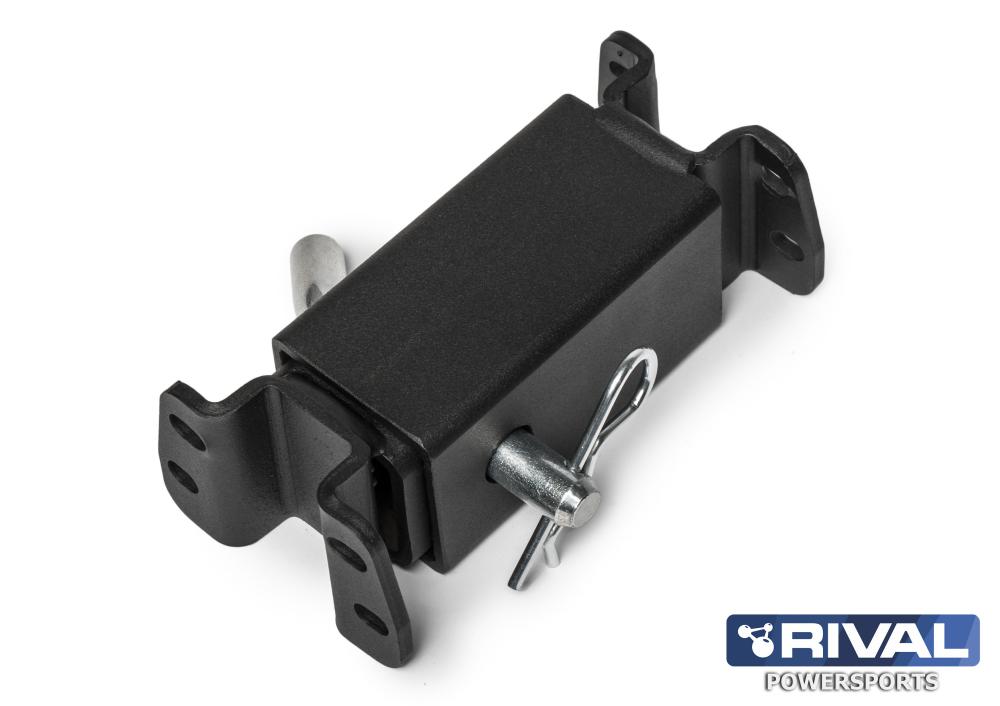 Tow hitch mount plate square 50 mm for LYNX COMMANDER (RADIEN WIDE 20″)/SKI-DOO EXPEDITION (G4 WIDE 20″)