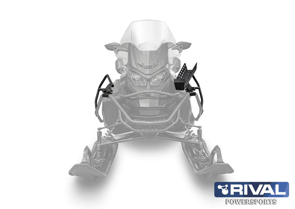 ODES  Snowcross 1000 SWT Snowmobile hood guard with GUN HOLDER + FITTING KIT